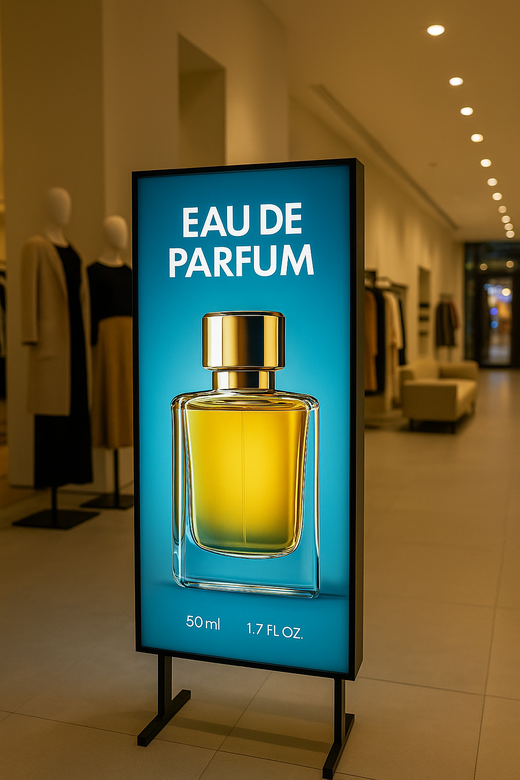 Kozmetik Mağazalarına Özel Lightbox Ürün Tanıtım Ekranları