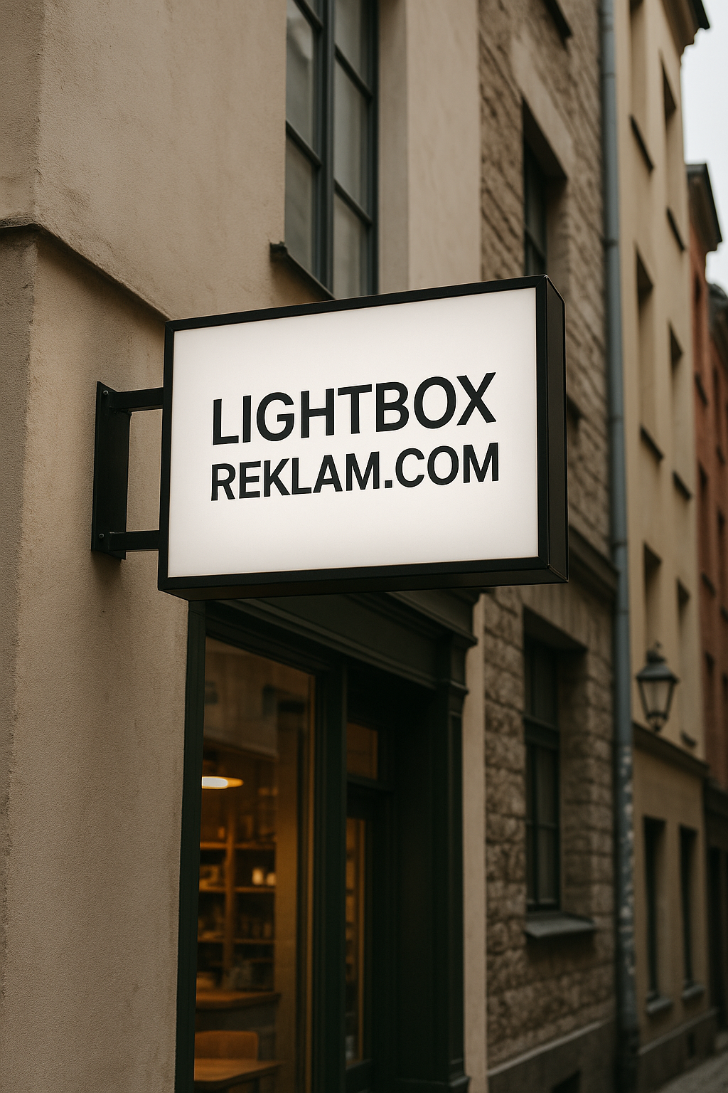 Dış Mekanlarda Uzun Ömürlü ve Şık Lightbox Tabelalar